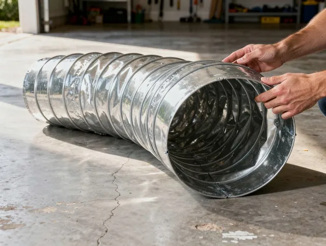 Pickerington Dryer Vent Cleaning specialist using advanced equipment for thorough duct cleaning in Pickerington