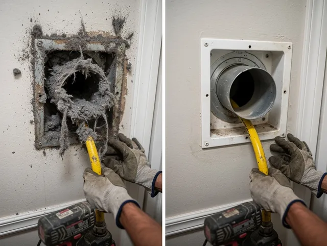 Expert gas dryer vent cleaning by Pickerington Dryer Vent Cleaning in Pickerington