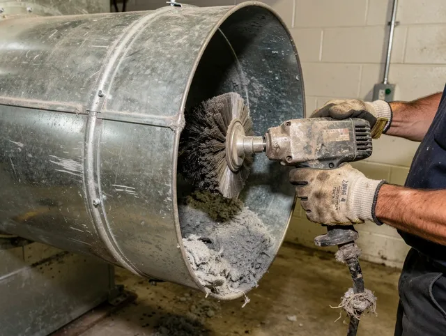 Industrial-grade dryer vent cleaning by Pickerington Dryer Vent Cleaning in Pickerington