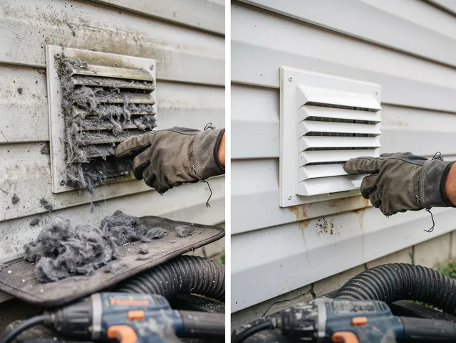 Residential dryer vent cleaning by Pickerington Dryer Vent Cleaning in Pickerington